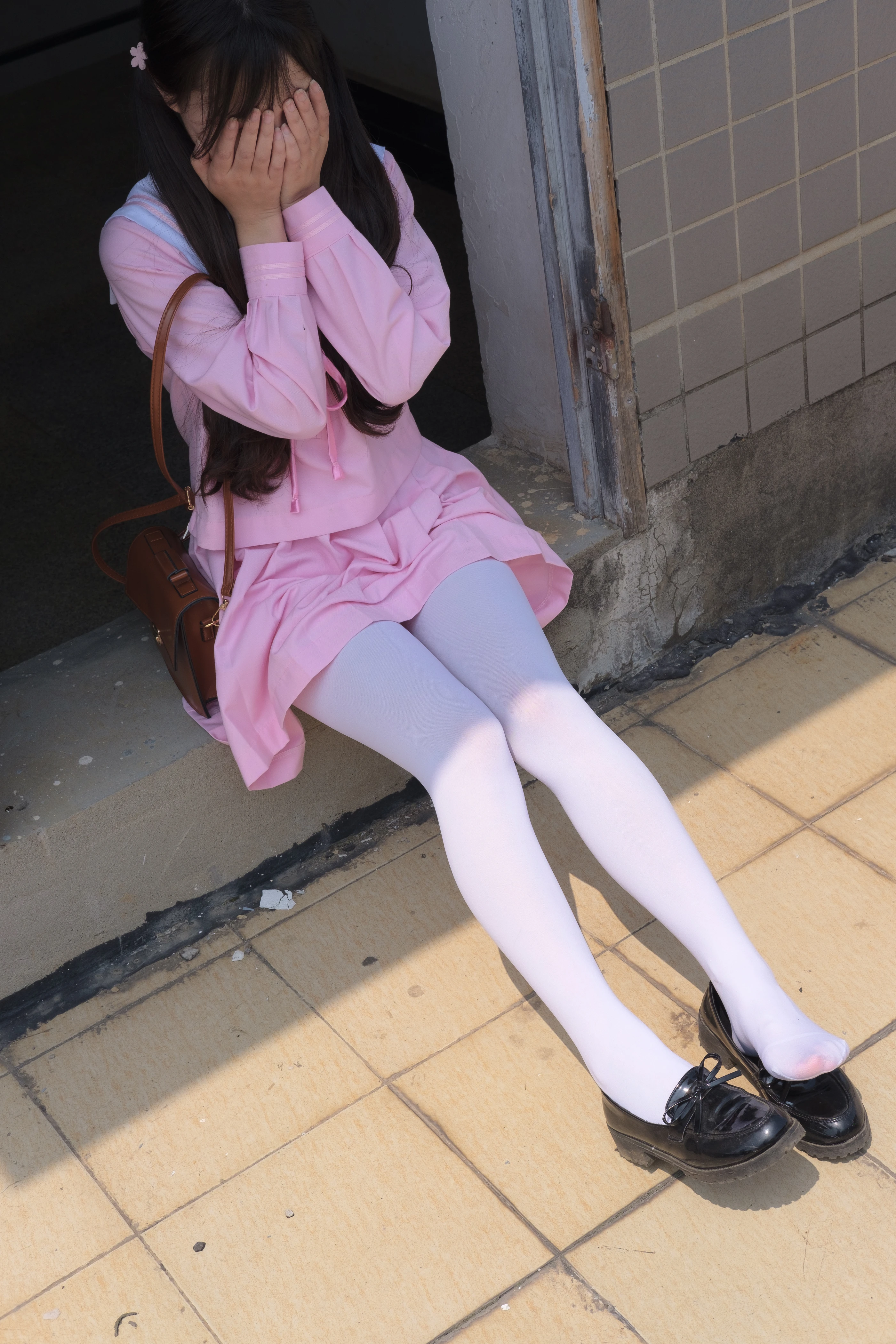 森萝财团 [X-026] JK粉色校服白丝 [113P 1V]插图5